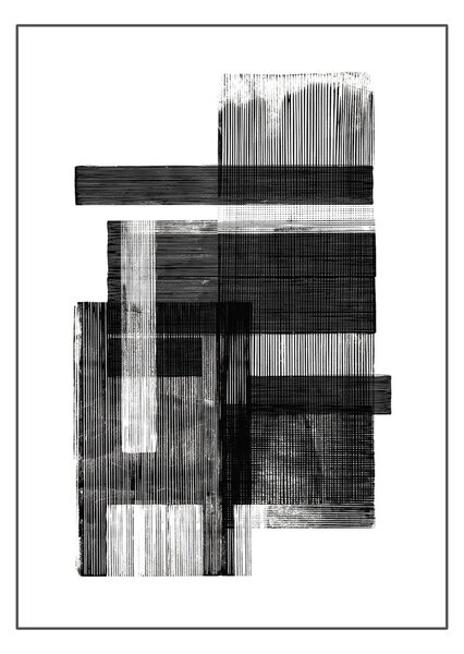 Paper Collective designové moderní obrazy Midnight 02 (50 x 70 cm)