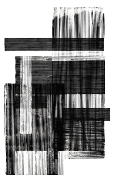 Paper Collective designové moderní obrazy Midnight 02 (50 x 70 cm)