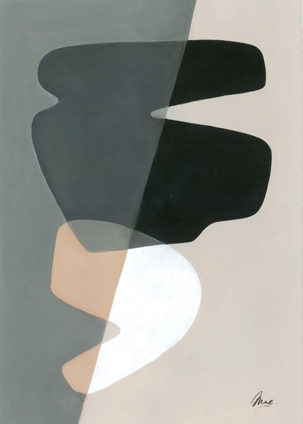 Paper Collective designové moderní obrazy Composition 02 (50 x 70 cm)
