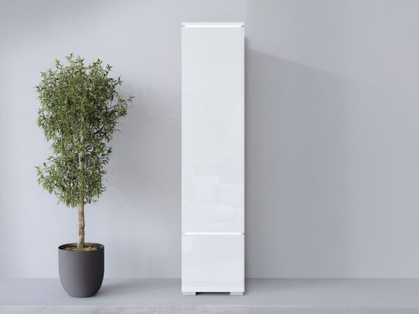 Skříňka Sawoti 001 + LED, Barva: černý grafit 5903211507328