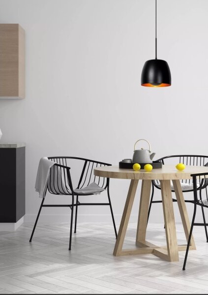 Lucide 30488/01/30 - Lustr na lanku NOLAN 1xE27/60W/230V černá