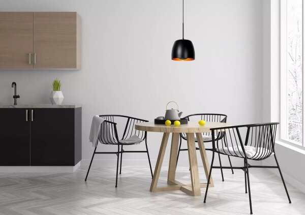 Lucide 30488/01/30 - Lustr na lanku NOLAN 1xE27/60W/230V černá