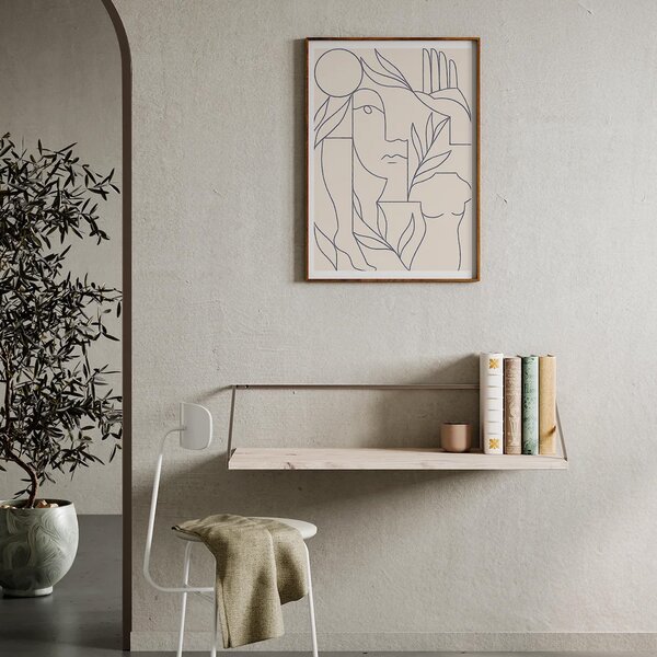 Paper Collective designové moderní obrazy Eden (50 x 70 cm)