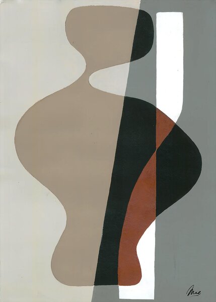 Paper Collective designové moderní obrazy Le Femme 03 (70 x 100 cm)