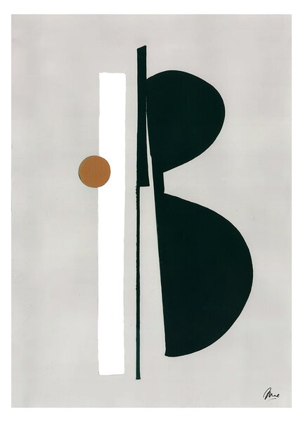 Paper Collective designové moderní obrazy Balance 02 (50 x 70 cm)