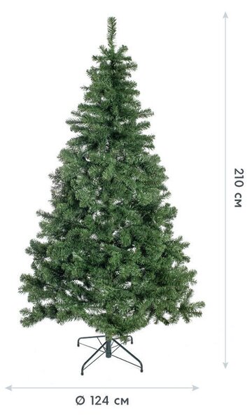 VÁNOČNÍ STROMEČEK 124/210 cm - Vánoční stromky & stojánky, Online Only