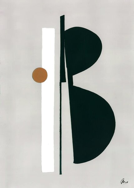 Paper Collective designové moderní obrazy Balance 02 (50 x 70 cm)