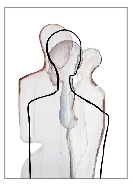 Paper Collective designové moderní obrazy Mother (50 x 70 cm)