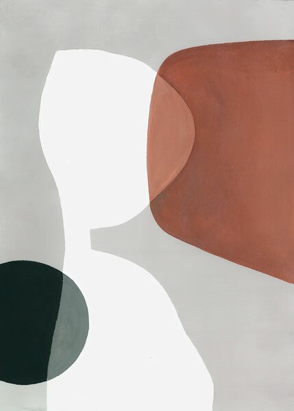 Paper Collective designové moderní obrazy Balance 01 (70 x 100 cm)