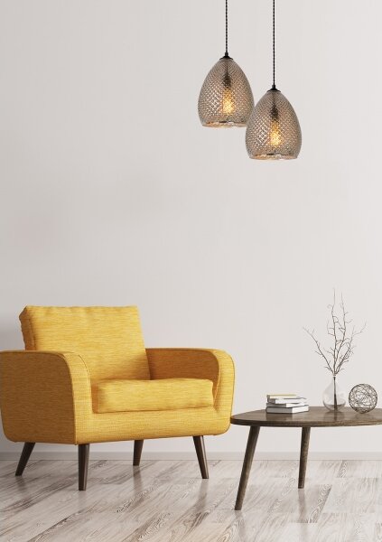 Lucide 78390/24/63 - Lustr na lanku GERBEN 1xE27/40W/230V