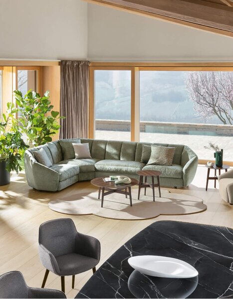 Calligaris Koberec Curved, 300x200 cm, béžový, CS7263-B