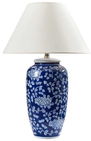 Stolní lampa ANGELES Porcelán Modrá