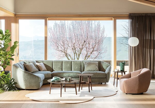 Calligaris Koberec Curved, 300x200 cm, béžový, CS7263-B