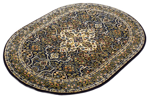 Oválný koberec Agnella Standard Laurus Granat Rozměr: 120x170 cm