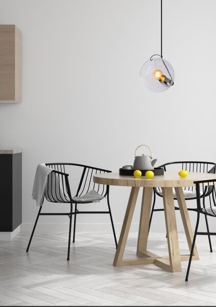 Lucide 25405/20/60 - Lustr na lanku JAZZLYNN 1xE27/60W/230V pr. 20 cm