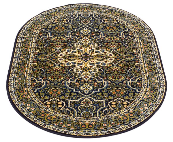 Oválný koberec Agnella Standard Laurus Granat Rozměr: 120x170 cm