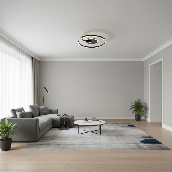 Brilagi -LED Stmívatelné stropní svítidlo SPIRAL LED/56W/230V 3000/4000/6000K+DO