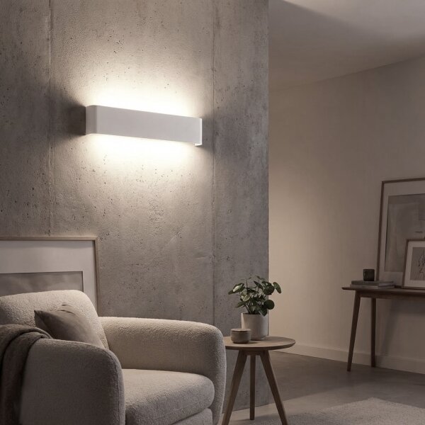 Ideal Lux - LED Nástěnné svítidlo DELTA LED/30W/230V 4000K 83 cm CRI 90 bílá
