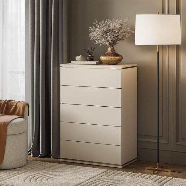 Kredenc Vicco Linette Kašmír 76 x 109.1 cm s 5 zásuvkami, Model 57966