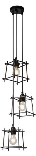 Lucide 46405/03/30 - Lustr na lanku EDGAR 3xE27/40W/230V