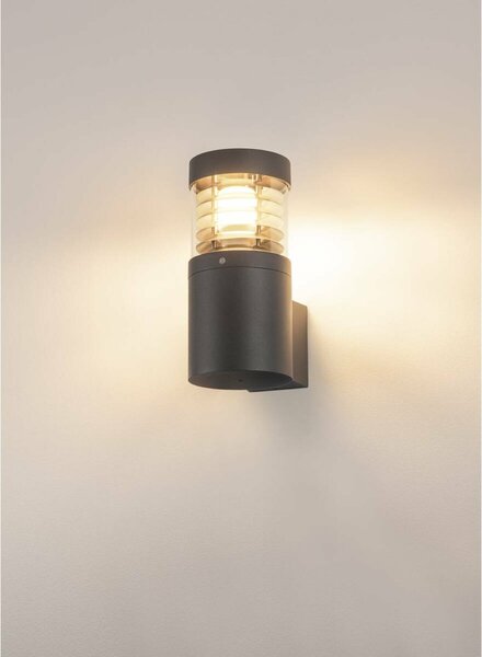 BIG WHITE SLV F-POL WALL, venkovní nástěnné svítidlo, TC-(D,H,T,Q)SE, IP54, kulaté, antracit, max. 20 W 231585