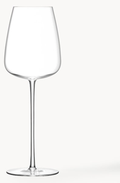 Sada ručně foukaných sklenic na bílé víno Wine Culture, 2 díly