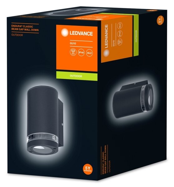 Ledvance - Venkovní nástěnné svítidlo BEAM 1xGU10/35W/230V IP44