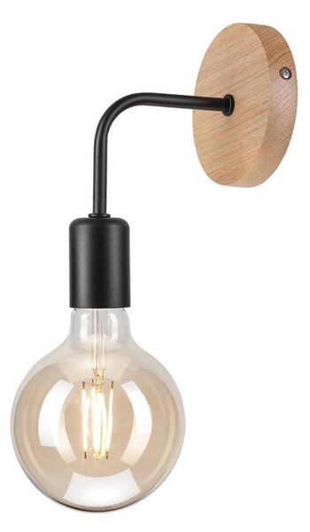 Nástěnné svítidlo VITO OAK 1xE27/60W/230V
