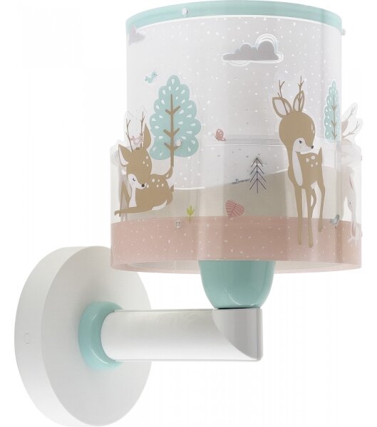 Dalber 61279 - Dětské nástěnné svítidlo LOVING DEER 1xE27/60W/230V