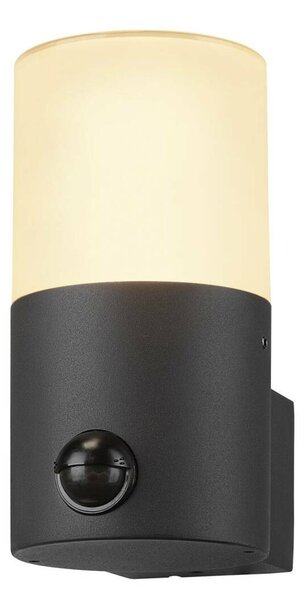 BIG WHITE SLV GRAFIT E27 round Sensor nástěnné přisazené svítidlo antracit 1006179