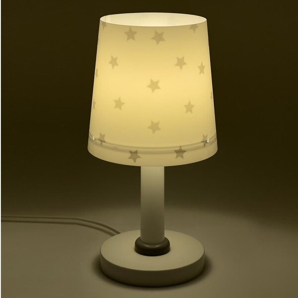 Dalber 82211B - Dětská lampička STAR LIGHT 1xE14/40W/230V bílá