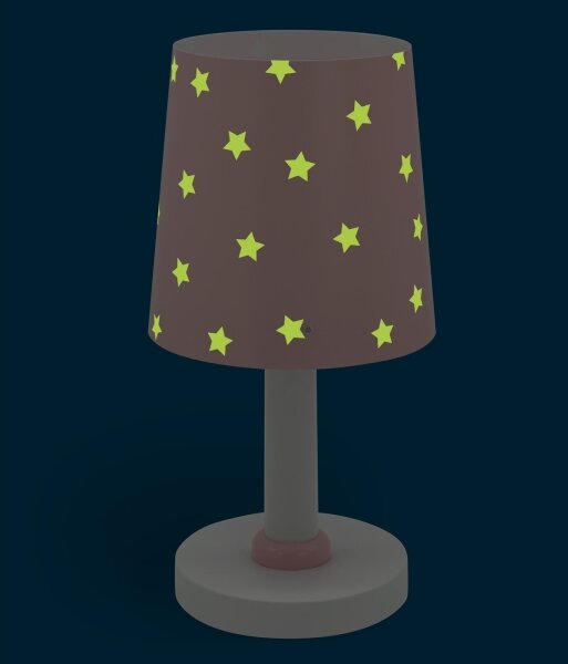 Dalber 82211S - Dětská lampička STAR LIGHT 1xE14/40W/230V růžová