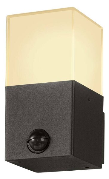 BIG WHITE SLV GRAFIT E27 square Sensor nástěnné přisazené svítidlo antracit 1006183