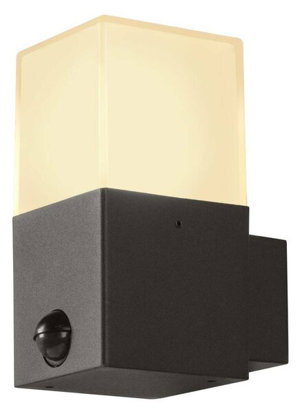 BIG WHITE SLV GRAFIT E27 square Sensor nástěnné přisazené svítidlo antracit 1006183