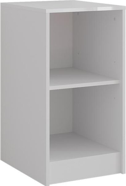 Komoda Vicco Sherry Bílá/bílý vysoký lesk 40.2 x 76 cm, Model 57712