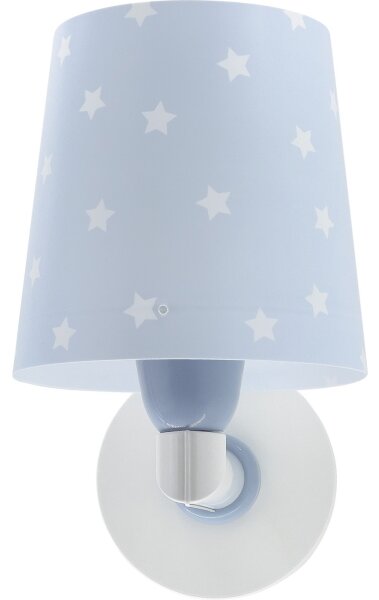 Dalber 82219T - Dětské nástěnné svítidlo STAR LIGHT 1xE27/60W/230V modrá