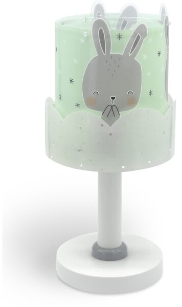 Dalber 61151H - Dětská lampička BUNNY 1xE14/40W/230V zelená