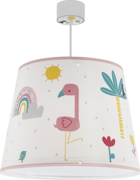 Dalber 82462 - Dětský lustr FLAMINGO 1xE27/15W/230V