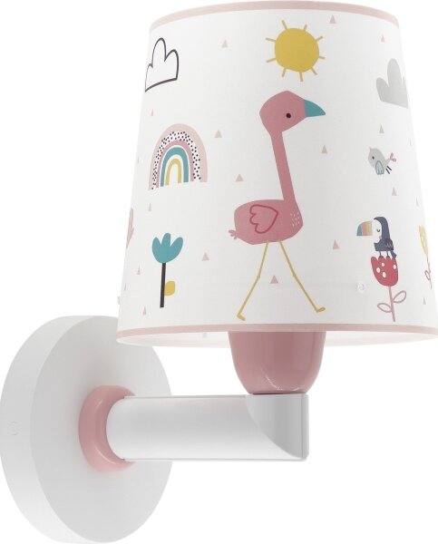 Dalber 82469 - Dětské nástěnné svítidlo FLAMINGO 1xE27/15W/230V