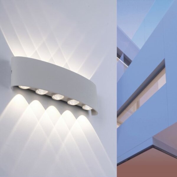Paul Neuhaus 9489-21- LED Venkovní nástěnné svítidlo CARLO 10xLED/0,8W/230V IP54
