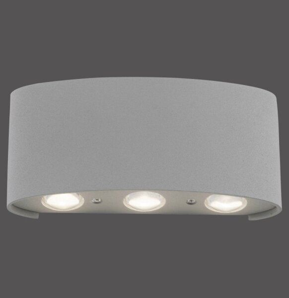 Paul Neuhaus 9488-21 - LED Venkovní nástěnné svítidlo CARLO 6xLED/0,8W/230V IP54