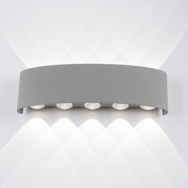 Paul Neuhaus 9489-21- LED Venkovní nástěnné svítidlo CARLO 10xLED/0,8W/230V IP54