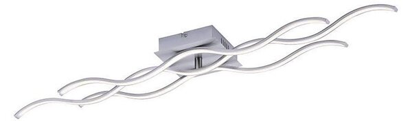 Leuchten Direkt 15166-55 - LED Přisazený lustr WAWE LED/28W/230V matný chrom