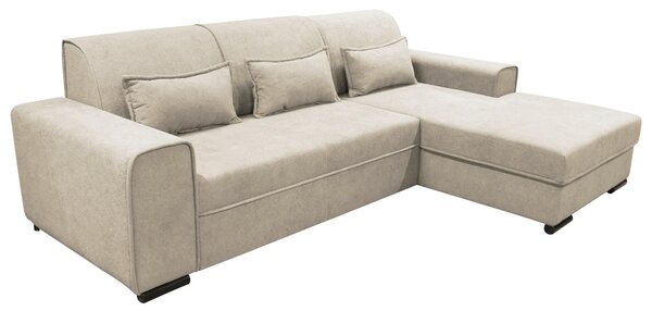 ROHOVÁ SEDAČKA, textil, béžová MID.YOU - Sedací soupravy, Online Only