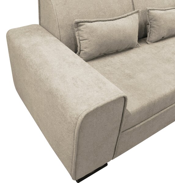 ROHOVÁ SEDAČKA, textil, béžová MID.YOU - Sedací soupravy, Online Only
