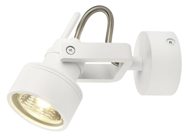 BIG WHITE SLV INDA, nástěnné a stropní svítidlo, bodové svítidlo, QPAR51, bílé matné, max. 50 W 147551
