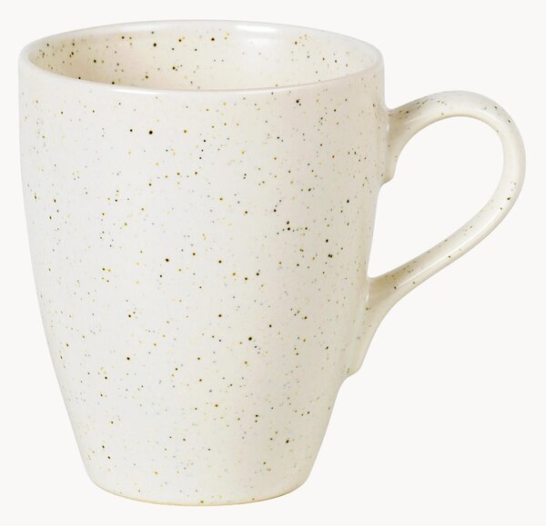 Sada ručně vyrobených hrnků Nordic Vanilla, 6 dílů