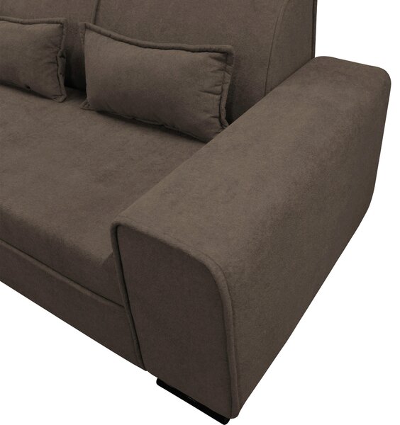 ROHOVÁ SEDAČKA, textil, hnědá MID.YOU - Sedací soupravy, Online Only