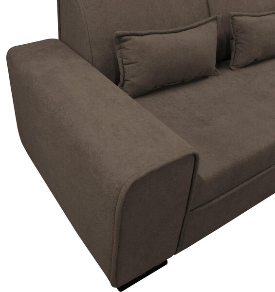 ROHOVÁ SEDAČKA, textil, hnědá MID.YOU - Sedací soupravy, Online Only