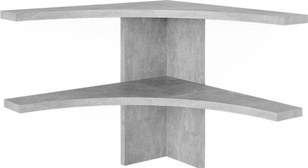 Rohová police Vicco Roman Beton 43.5 x 37 cm, Model 56292